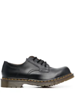Men Comme Des Garçons Homme Deux X Dr. Martens Leather Derby Shoes