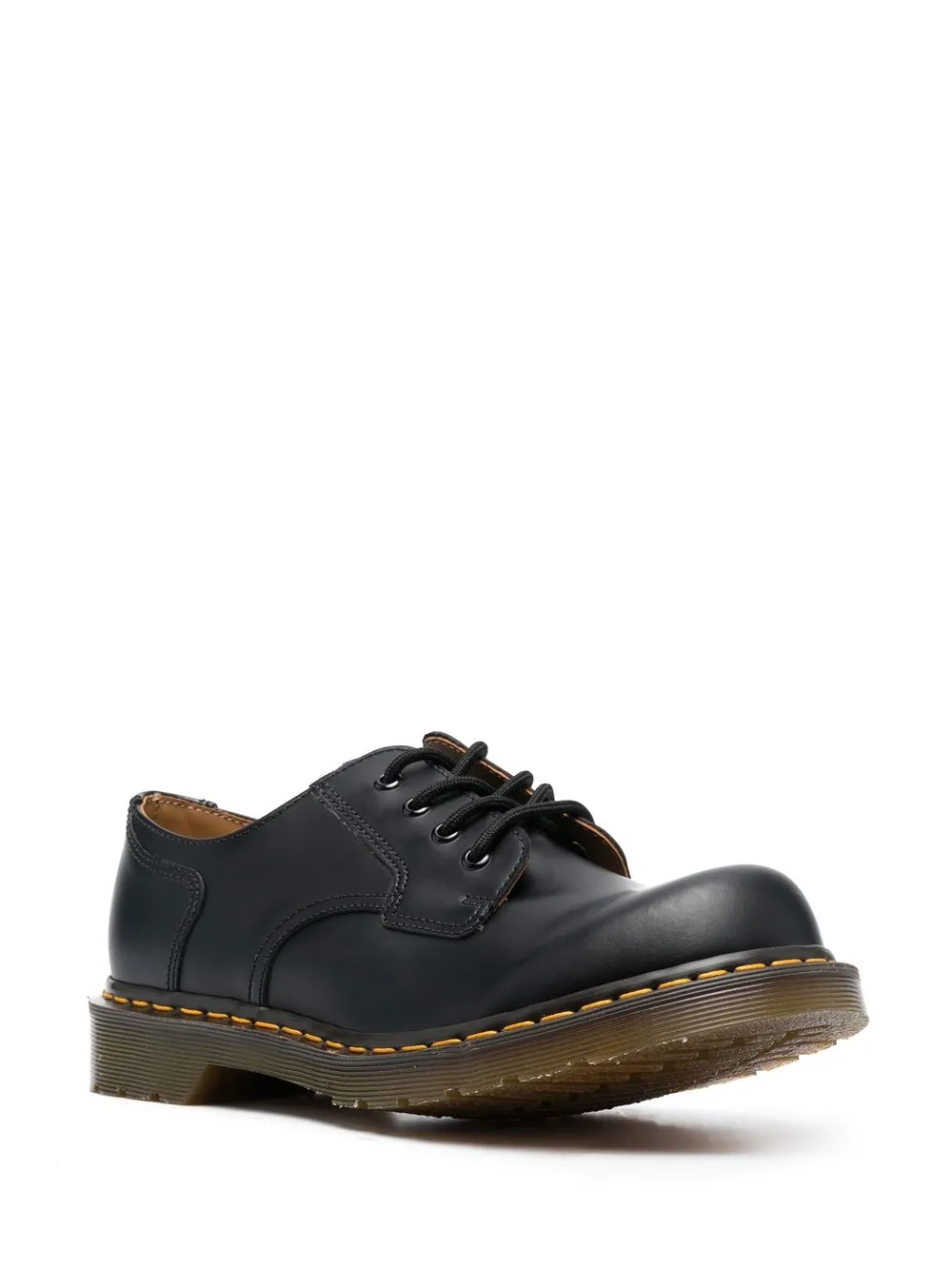 Men Comme Des Garçons Homme Deux X Dr. Martens Leather Derby Shoes - Image 2