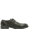Men Guidi Round Toe Derby Shoes