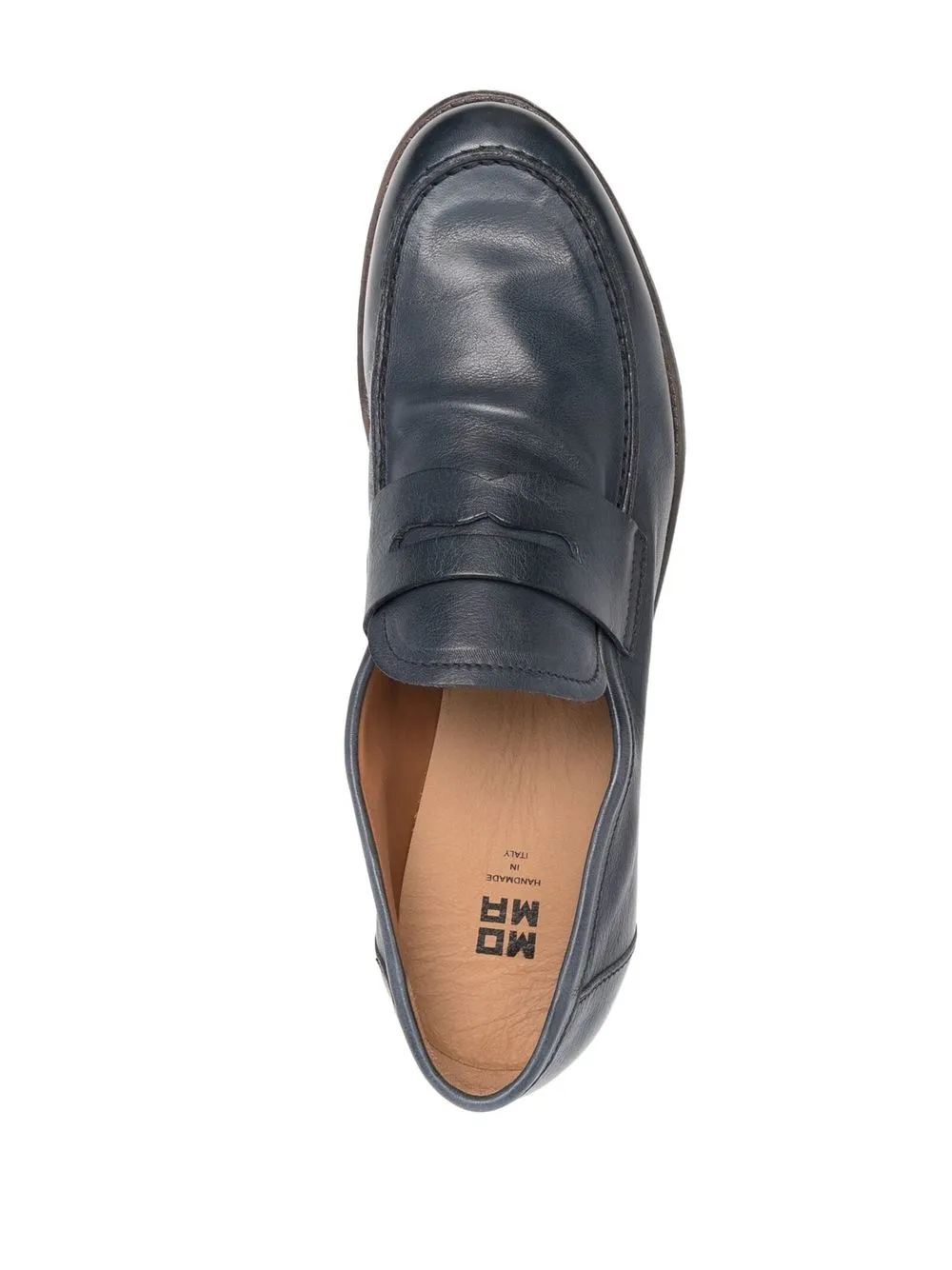 Men Moma Mocassin Leather Loafers - Image 4