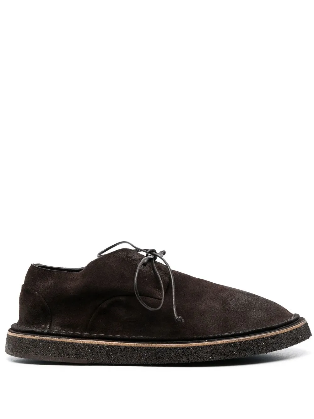 Men Marsèll Wide-cut Suede Derby Shoes