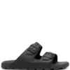 Men Woolrich Buckle-straps Vegan Leather Slides