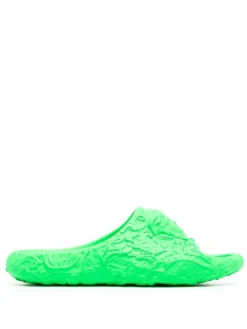 Men Versace Medusa Dimension Embossed Slides