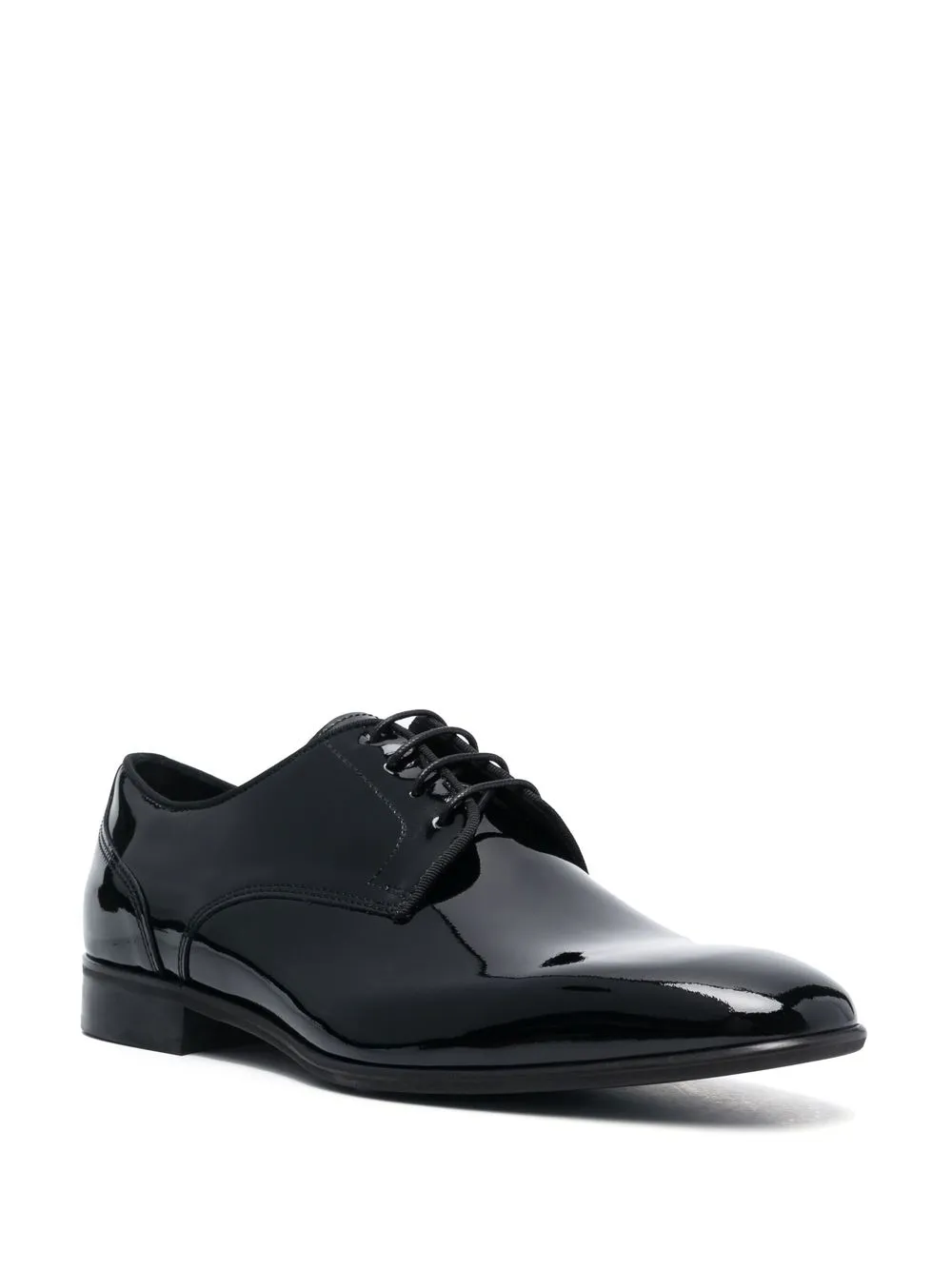 Men Corneliani Patent-finish Derby Shoes - Image 2