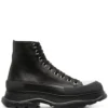 Men Alexander McQueen Tread Slick Lace-up Boots