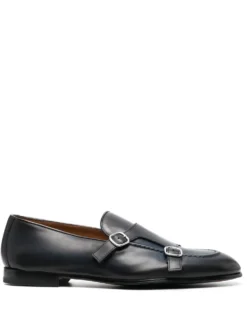 Men Doucal&apos;s Double-strap Monk Shoes
