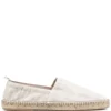 Men Eleventy Raffia-sole Slip-on Espadrilles