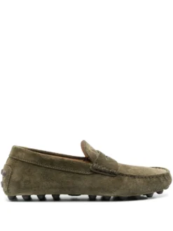 Men Tod&apos;s Gommino Suede Driving Loafers