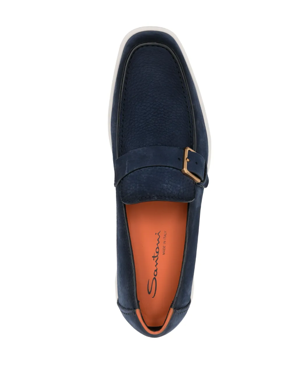 Men Santoni Dread Square-toe Monk Shoes - Image 4