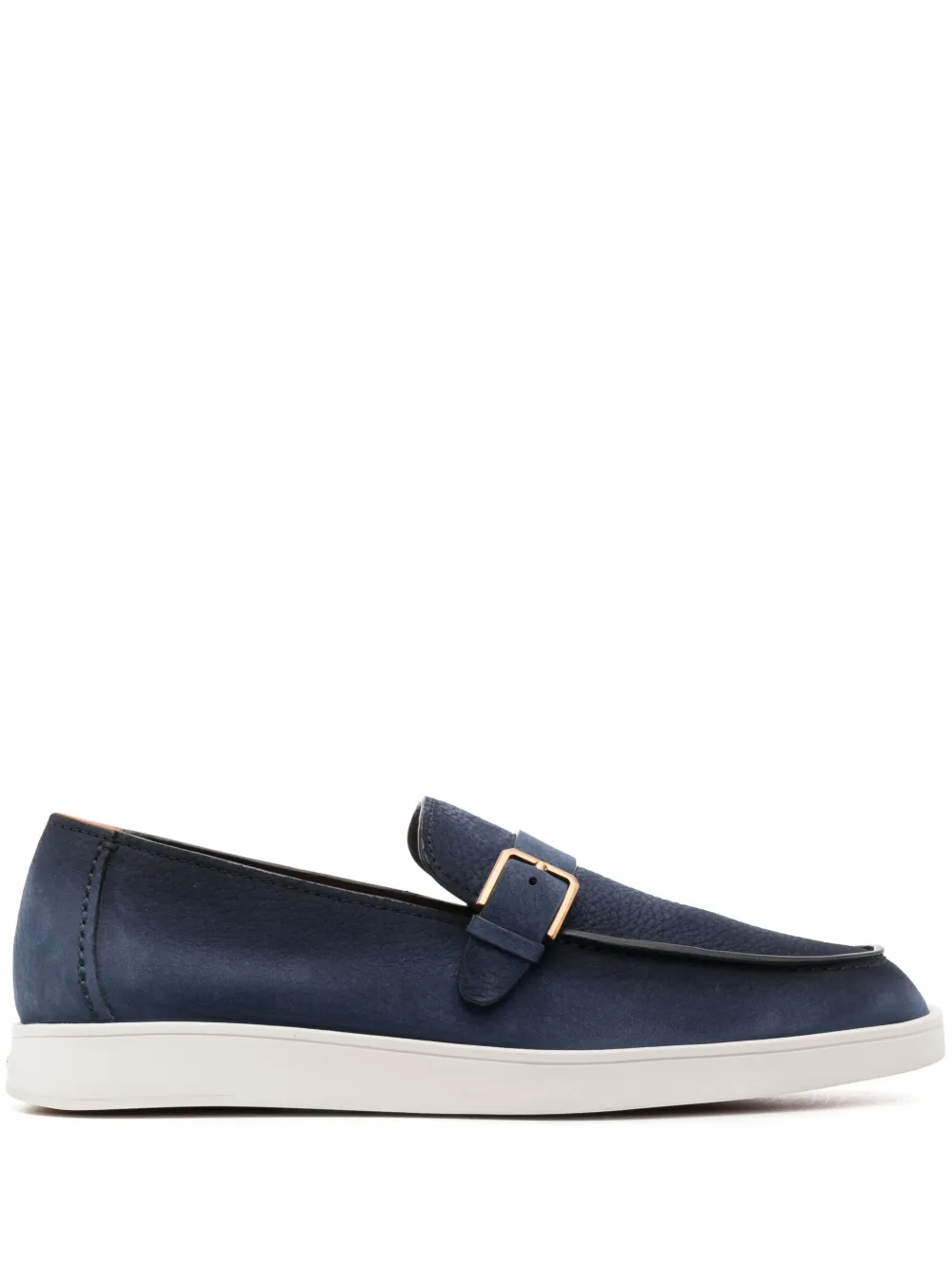 Men Santoni Dread Square-toe Monk Shoes