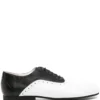 Men Comme Des Garçons Homme Plus Two-tone Leather Derby Shoes