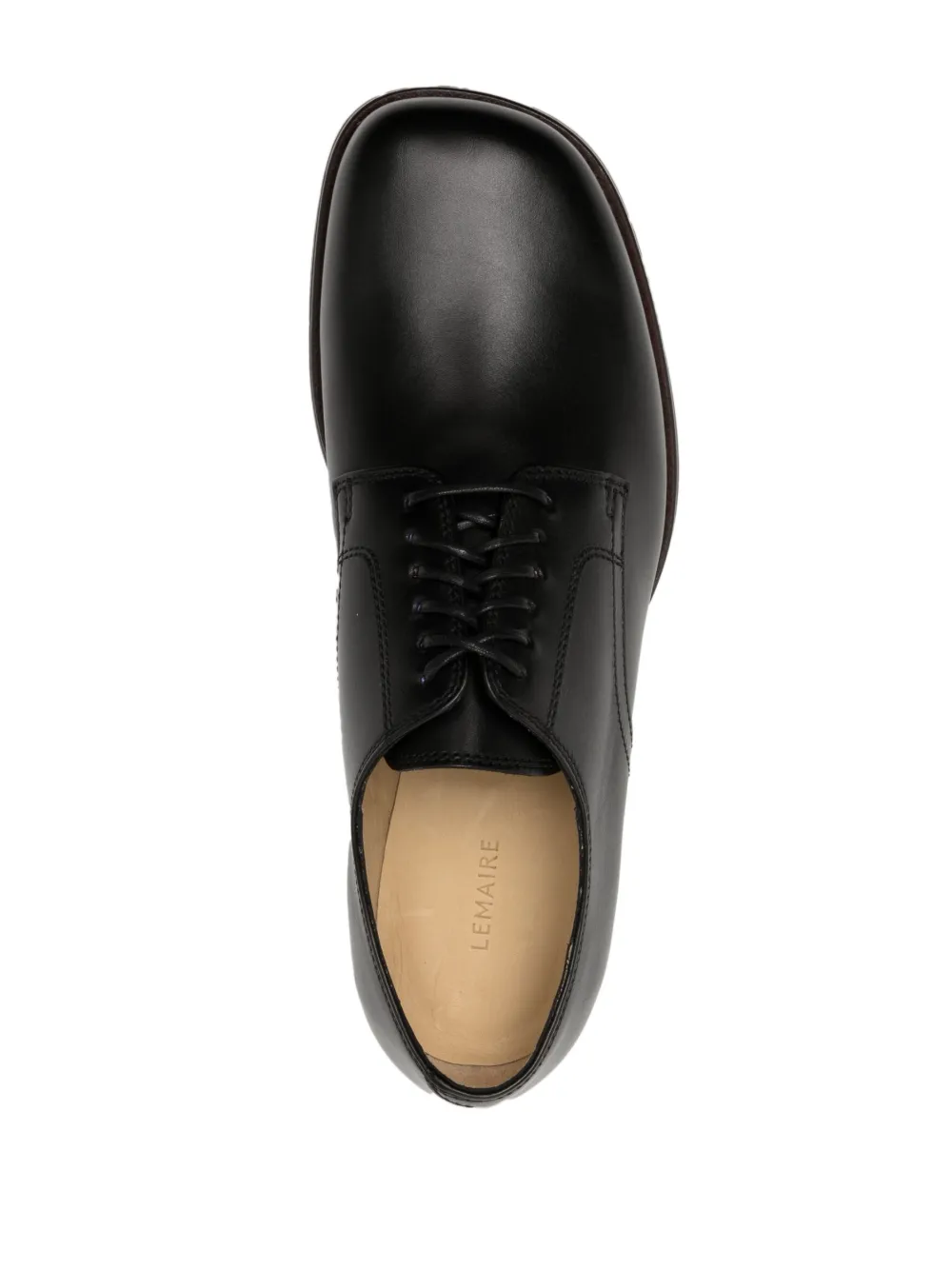 Men Lemaire Square-toe Derby Shoes - Image 4
