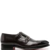 Men Santoni Calf-leather Monk Shoes