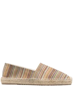 Men Paul Smith All-over Stripes Print Espadrilles