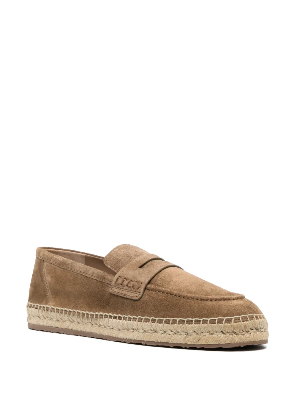 Men Gianvito Rossi Round-toe Suede Espadrilles - Image 2