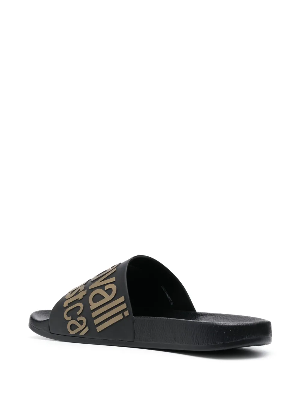Men Just Cavalli Logo-print Slides - Image 3
