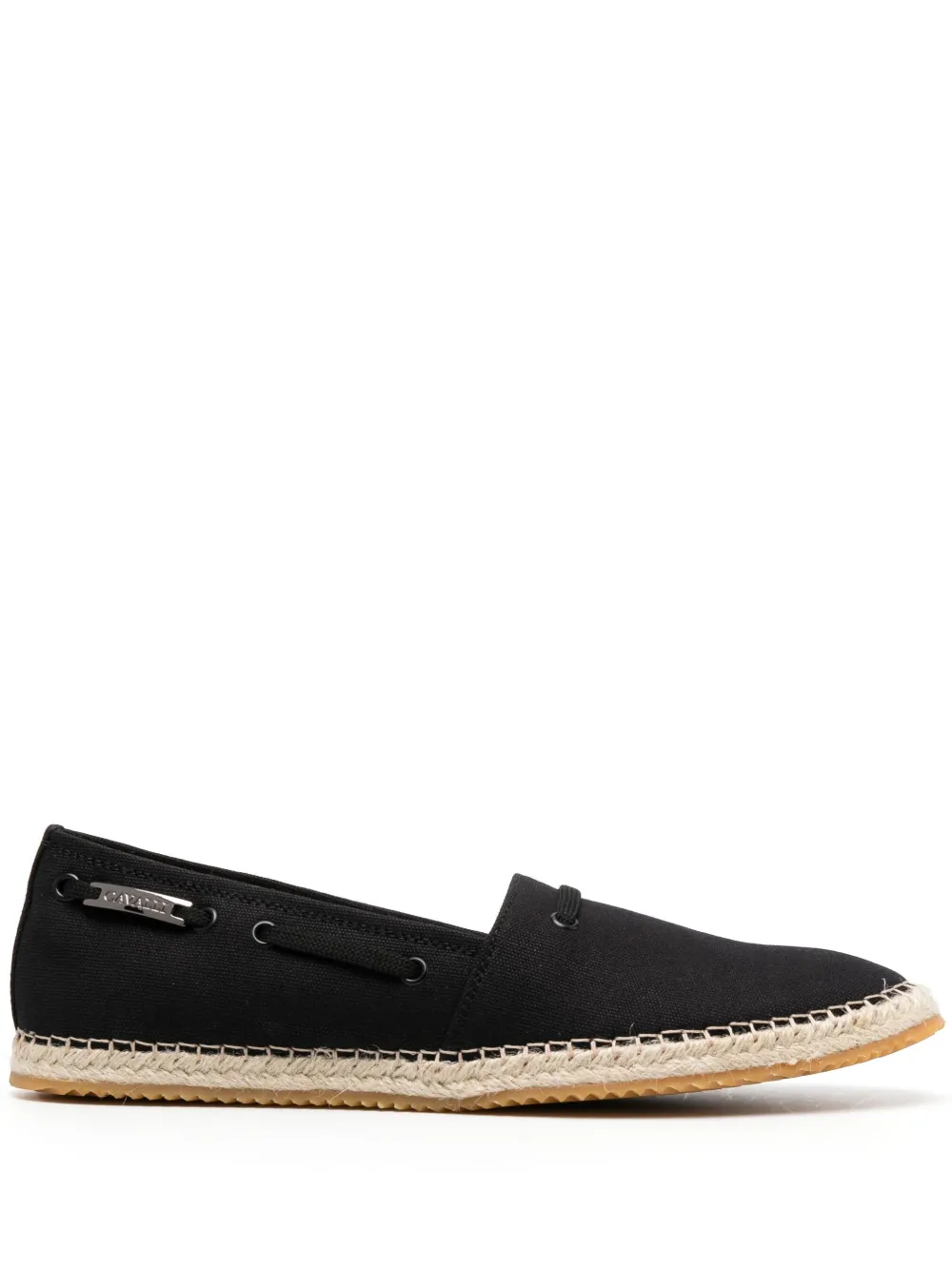 Men Roberto Cavalli Logo-plaque Flat Espadrilles