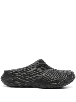 Men Emporio Armani Slip-on Textured Sandals