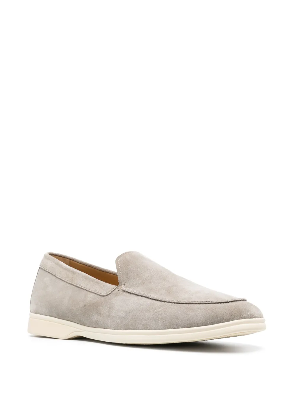 Men Henderson Baracco Almond-toe Suede Loafers - Image 2