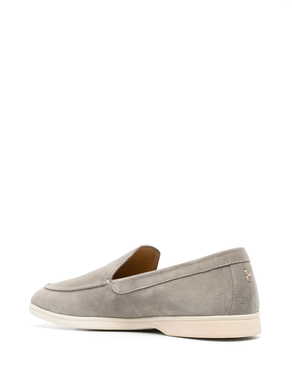 Men Henderson Baracco Almond-toe Suede Loafers - Image 3