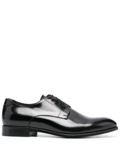Men D4.0 Polished-finish Leather Derby Shoes