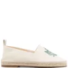 Men Maison Kitsuné Embroidered-logo Espadrilles