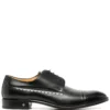Men Amedeo Testoni Valdobbiadene Leather Derby Shoes