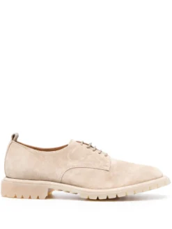 Men Officine Creative Suede Derby Shoes