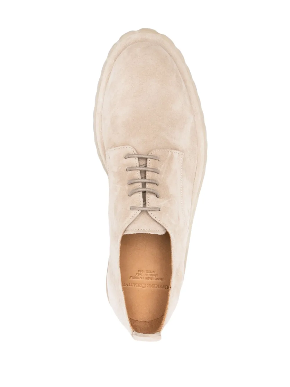 Men Officine Creative Suede Derby Shoes - Image 4