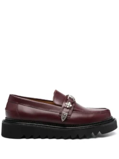 Men Toga Virilis Chunky Leather Loafers