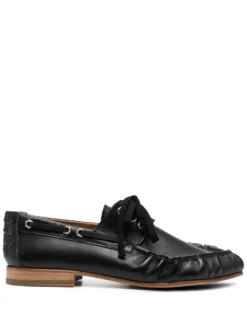 Men Magliano Asymmetric Leather Loafers