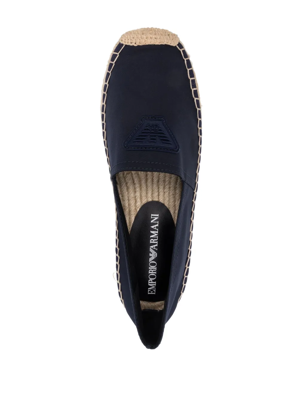 Men Emporio Armani Logo-patch Espadrilles - Image 4