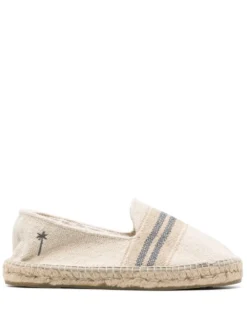 Men Manebi Striped Woven Canvas Espadrilles