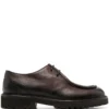 Men Doucal&apos;s Grained-texture Leather Derby Shoes