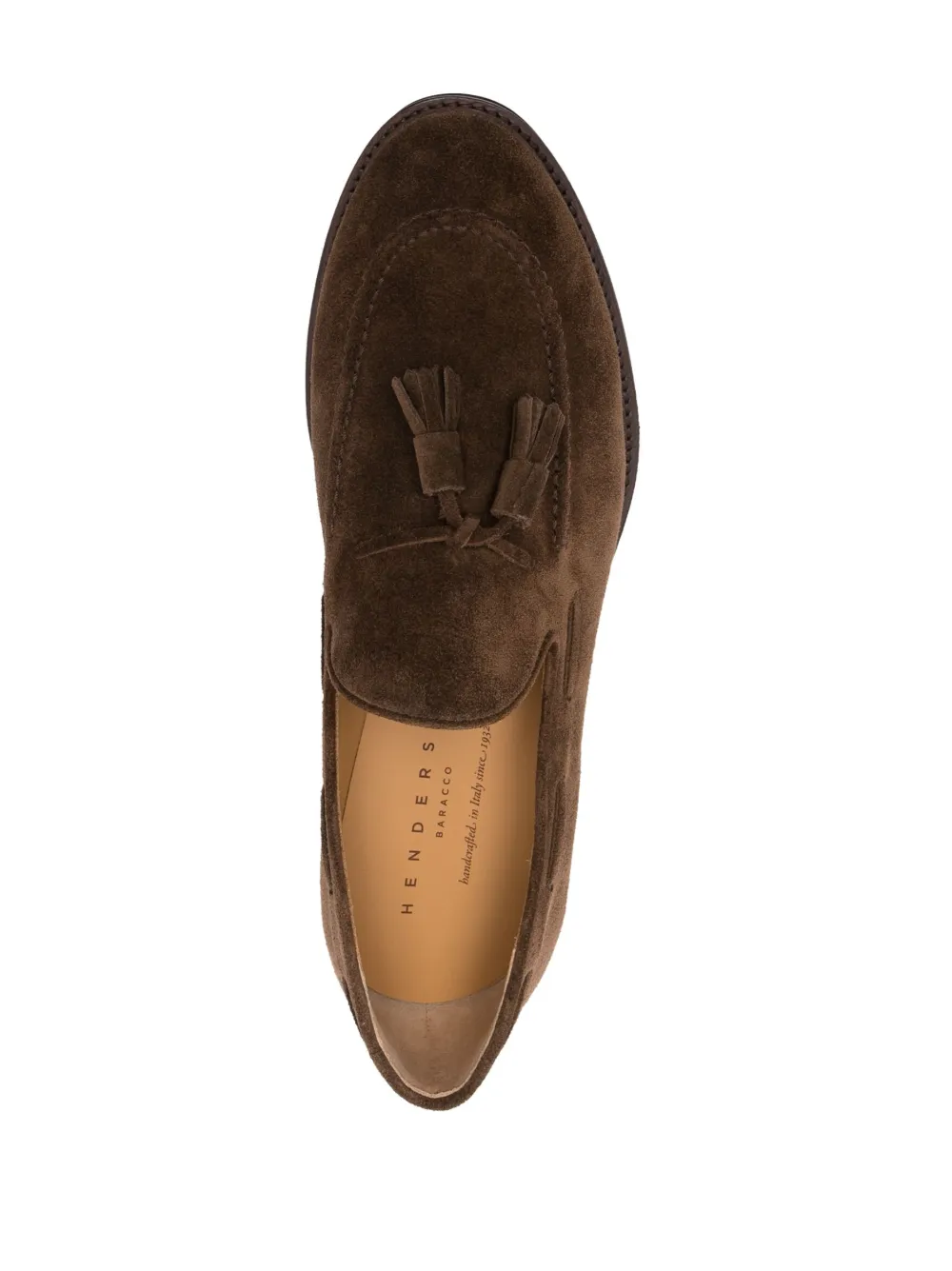 Men Henderson Baracco Tassel-detail Suede Loafers - Image 4