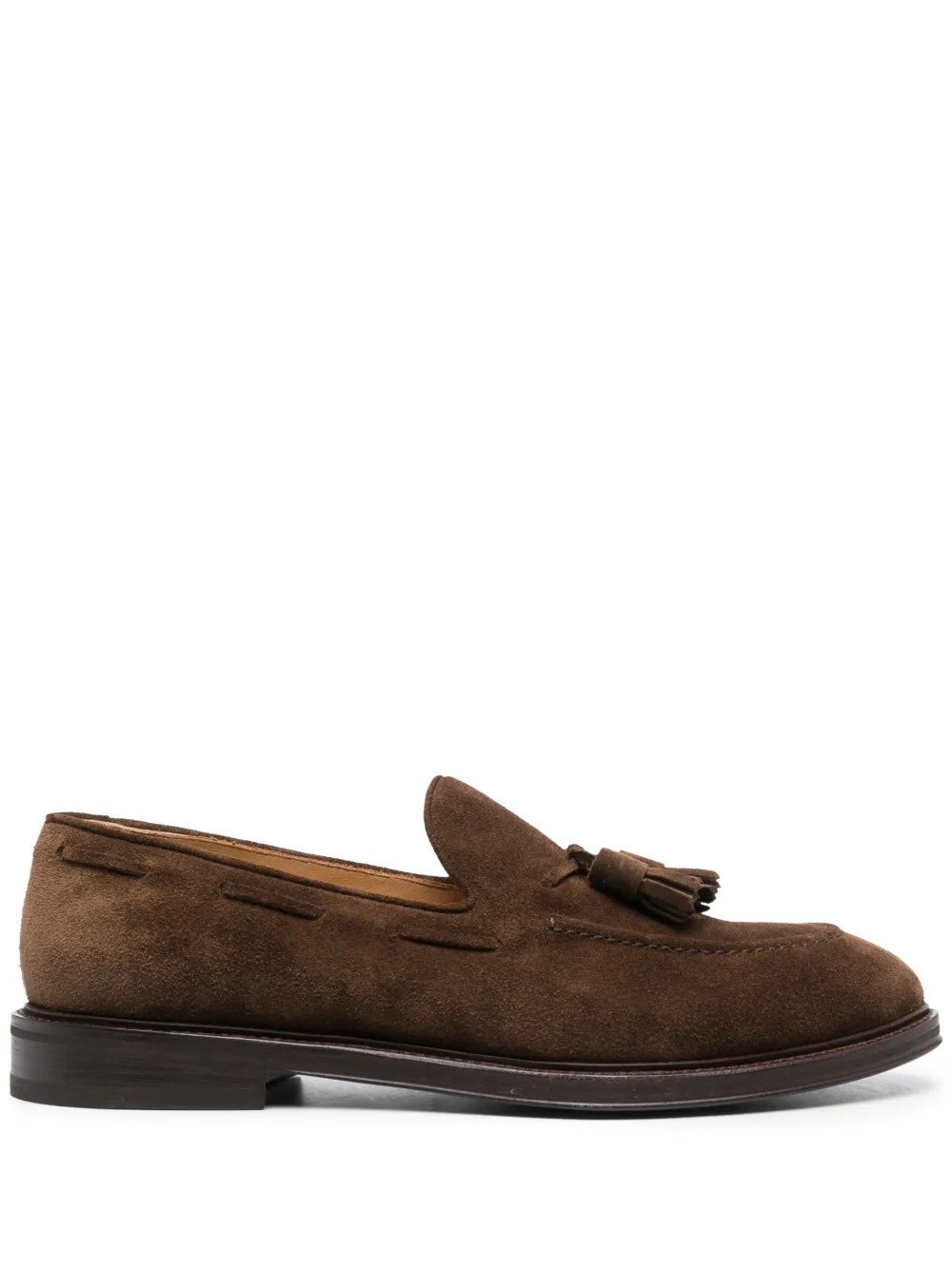 Men Henderson Baracco Tassel-detail Suede Loafers