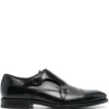 Men Henderson Baracco Side-buckle Leather Monk Shoes