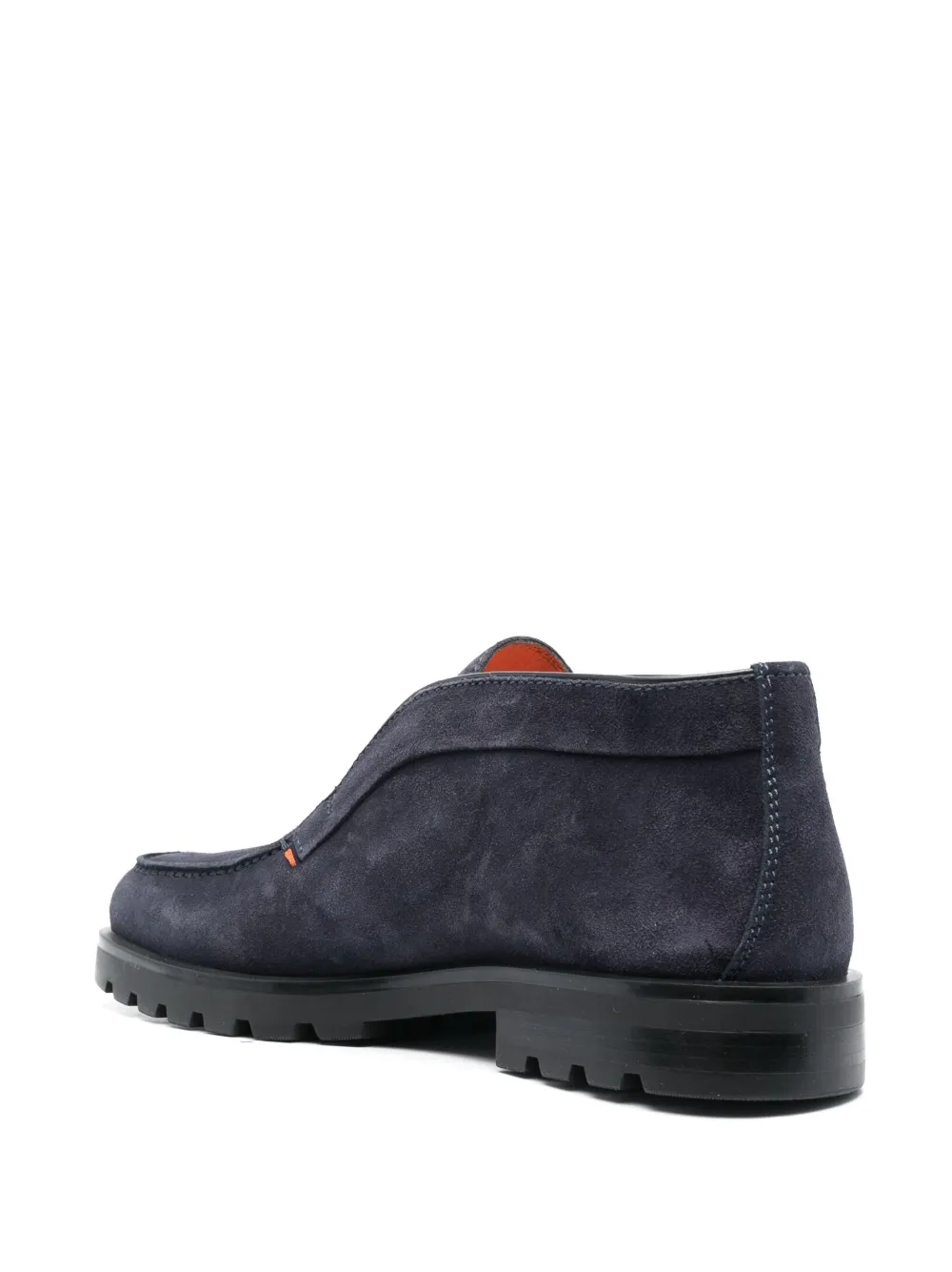 Men Santoni Detroit Rock Suede Boots - Image 3