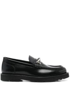 Men Paul Smith Cassini Logo-plaque Leather Loafers